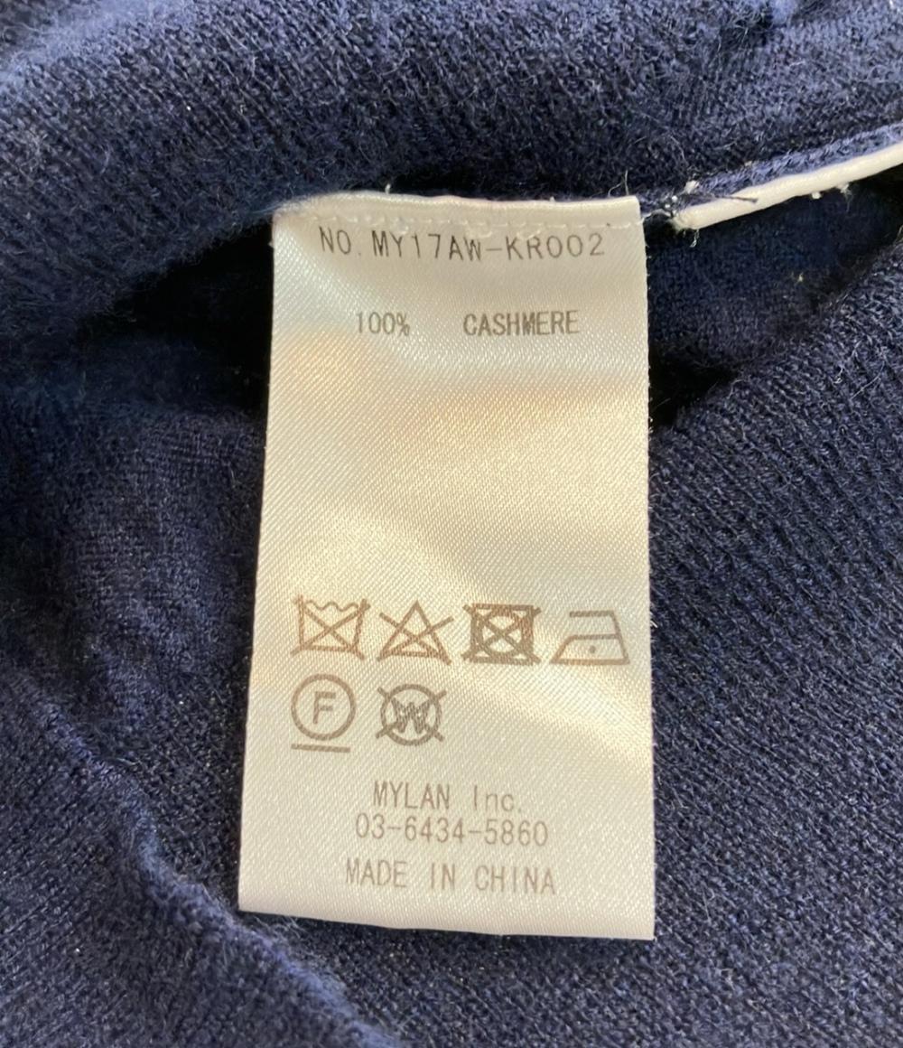 マイラン 半袖ニット カシミヤ100% レディース MYLAN