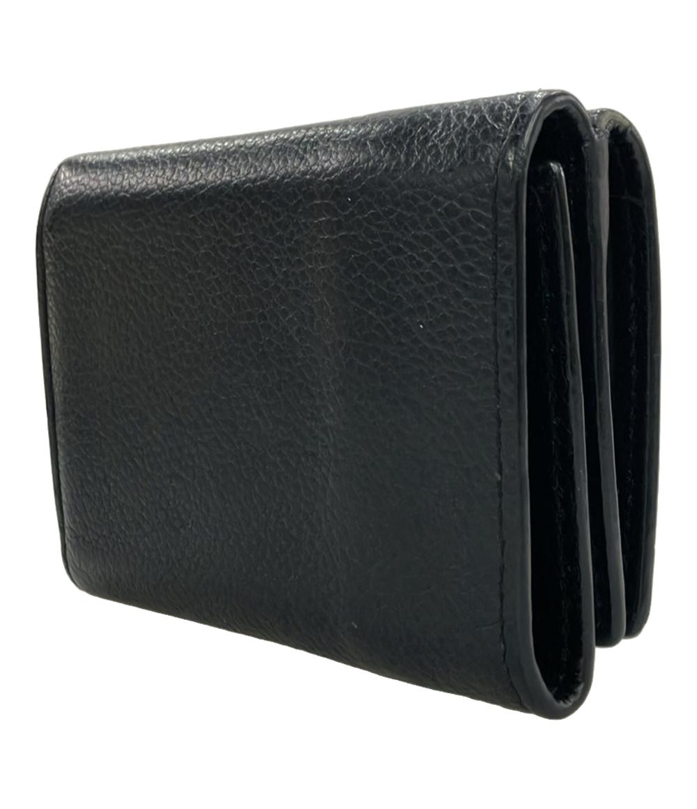 サンローラン 三つ折り財布 タイニーウォレット レザー レディース SAINT LAURENT