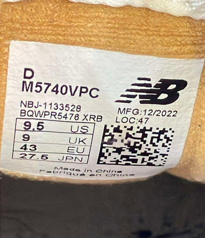 NEW BALANCE ローカットスニーカー M5740VPC メンズ SIZE 27.5 (L) ニューバランス