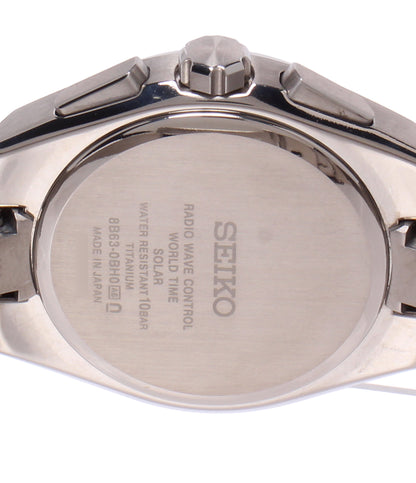 SEIKO 腕時計 アストロン ネクスター ソーラー電波 ホワイト SBXY-085 メンズ セイコー