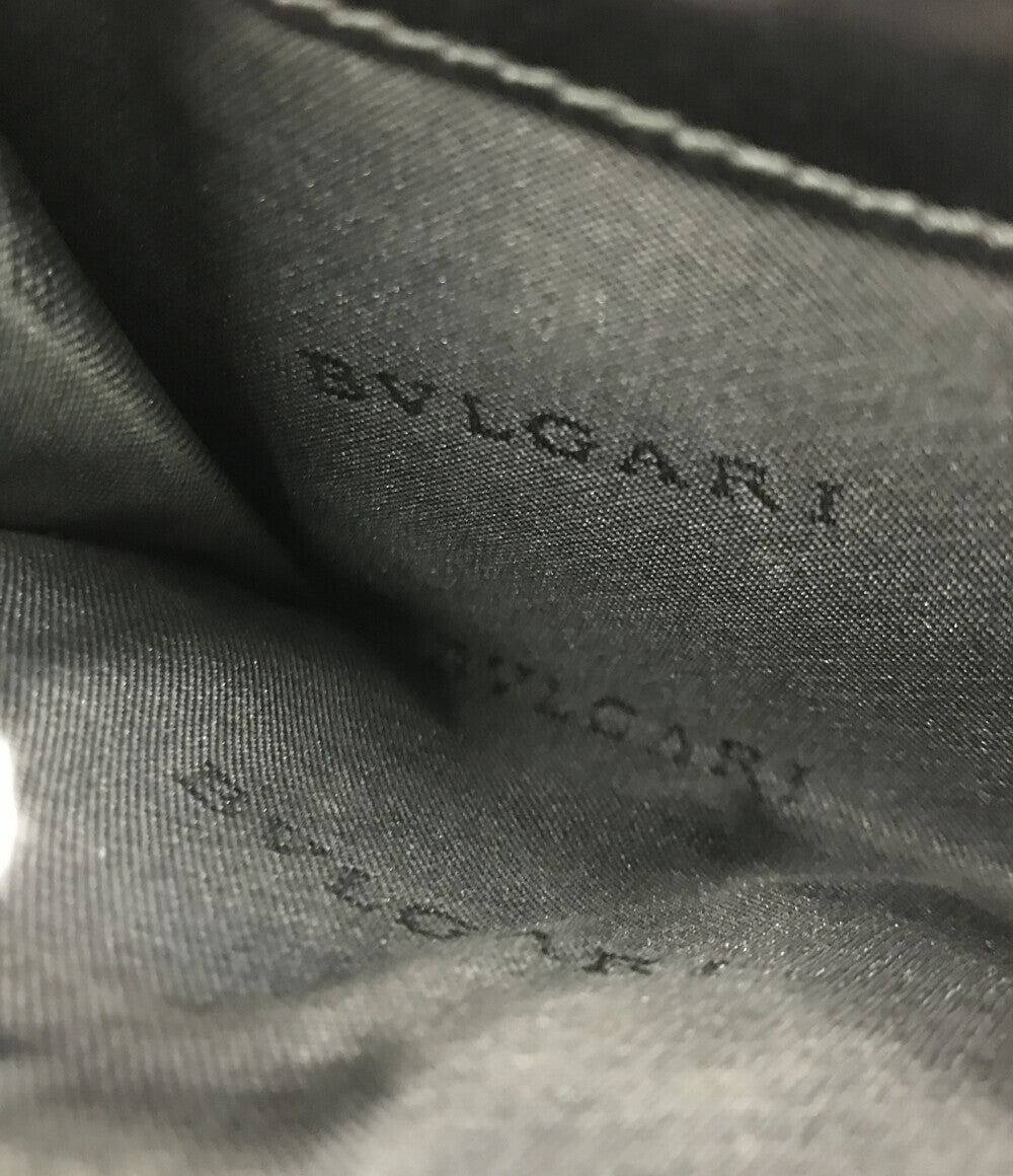 ブルガリ  二つ折り財布 Wホック デニム      レディース  (2つ折り財布) Bvlgari