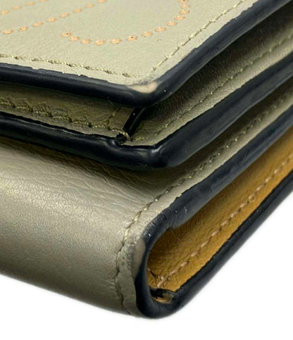 LOEWE 三つ折り財布 アナグラム トライフォールド ウォレット C500TR2X01 レディース ロエベ