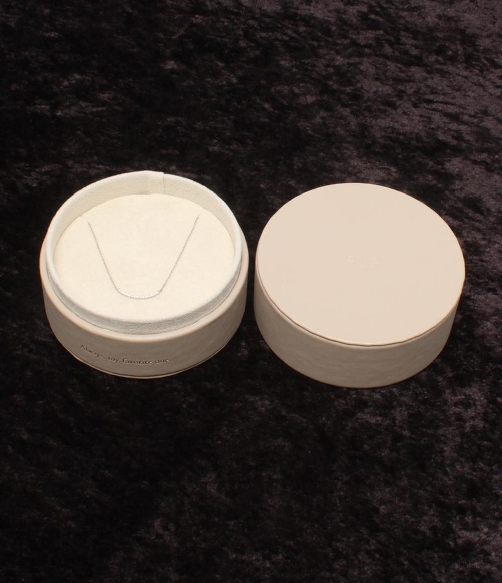 美品 ete ネックレス Pt900 Pt850 ダイヤ 0.06ct レディース エテ