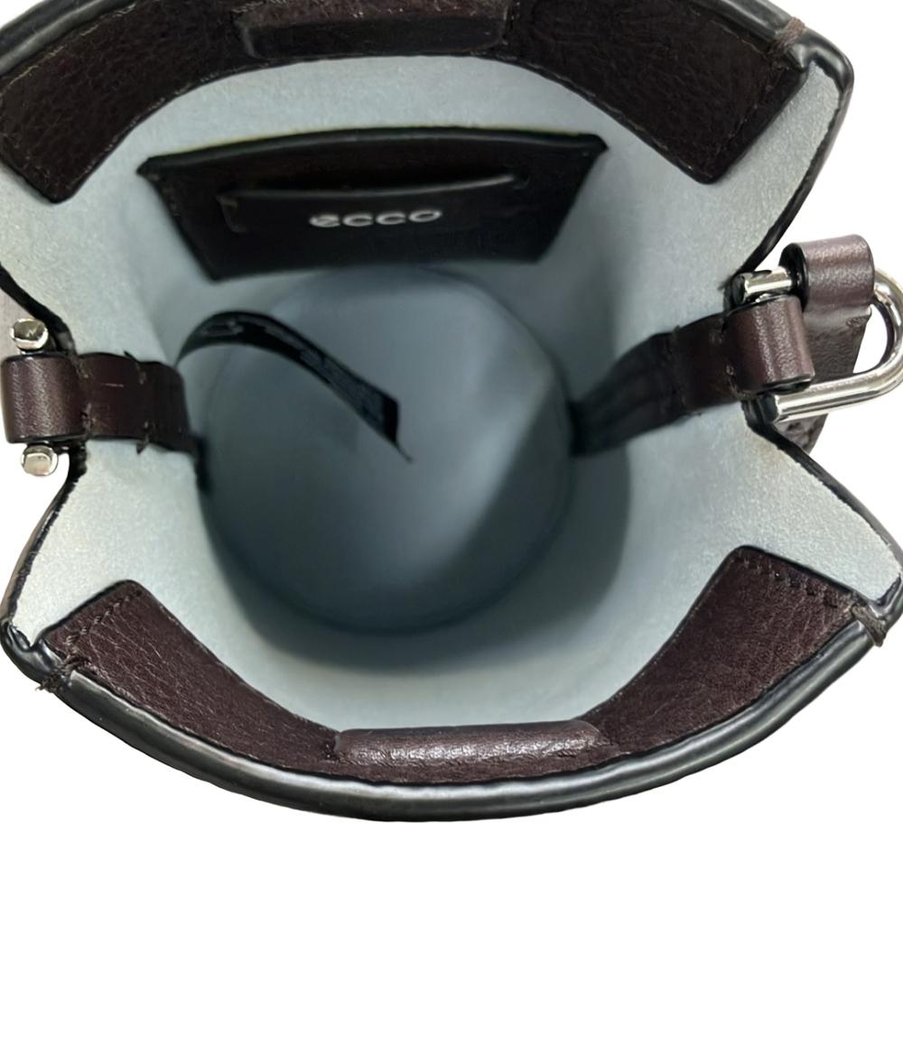 エコー ショルダーバッグ ポシェット 斜め掛け レザー ユニセックス ecco