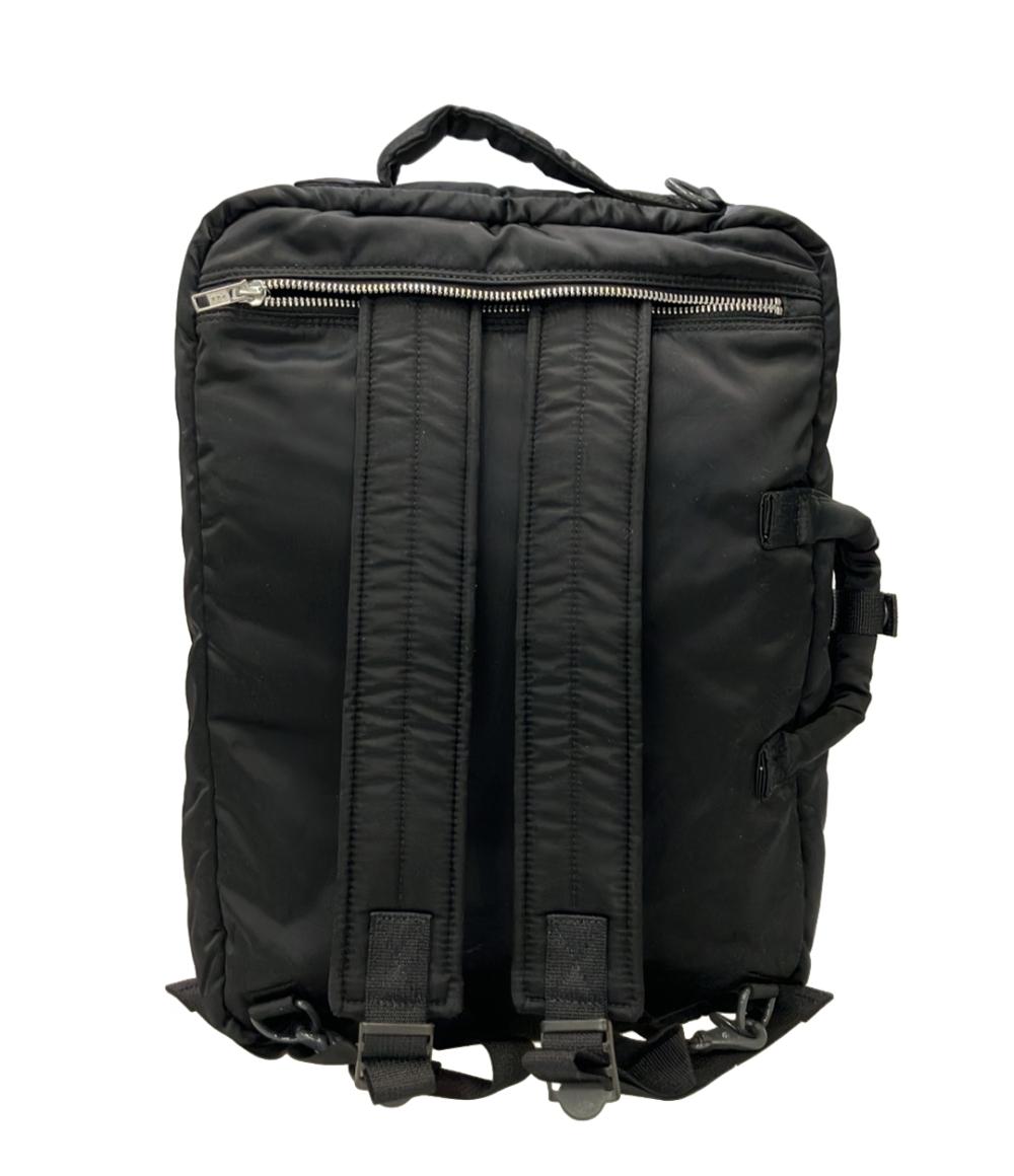 美品 PORTER 3way ビジネスバッグ ブリーフケース ショルダーバッグ 斜め掛け リュック タンカー メンズ ポーター