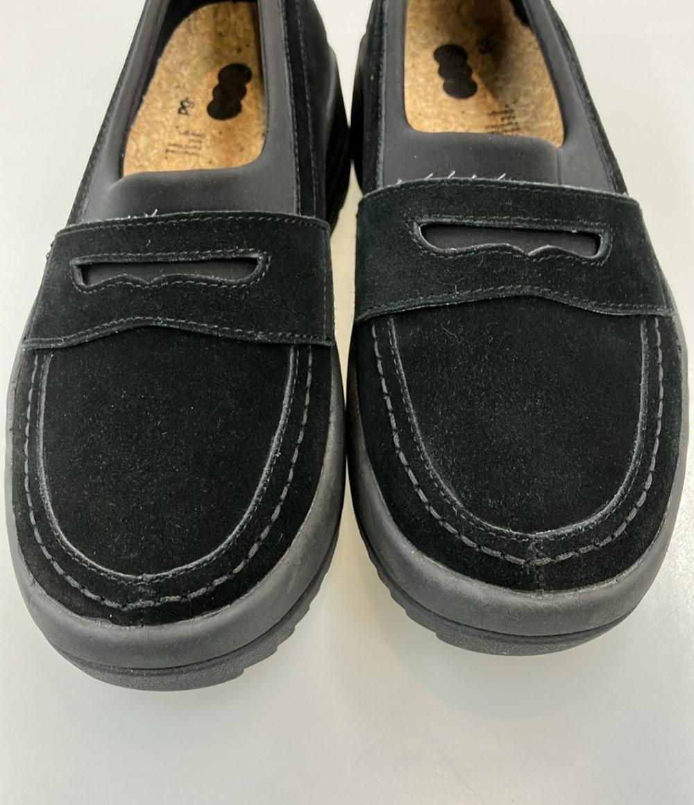 pg スリッポン 厚底 DISH BLACK メンズ SIZE 43 ピージー