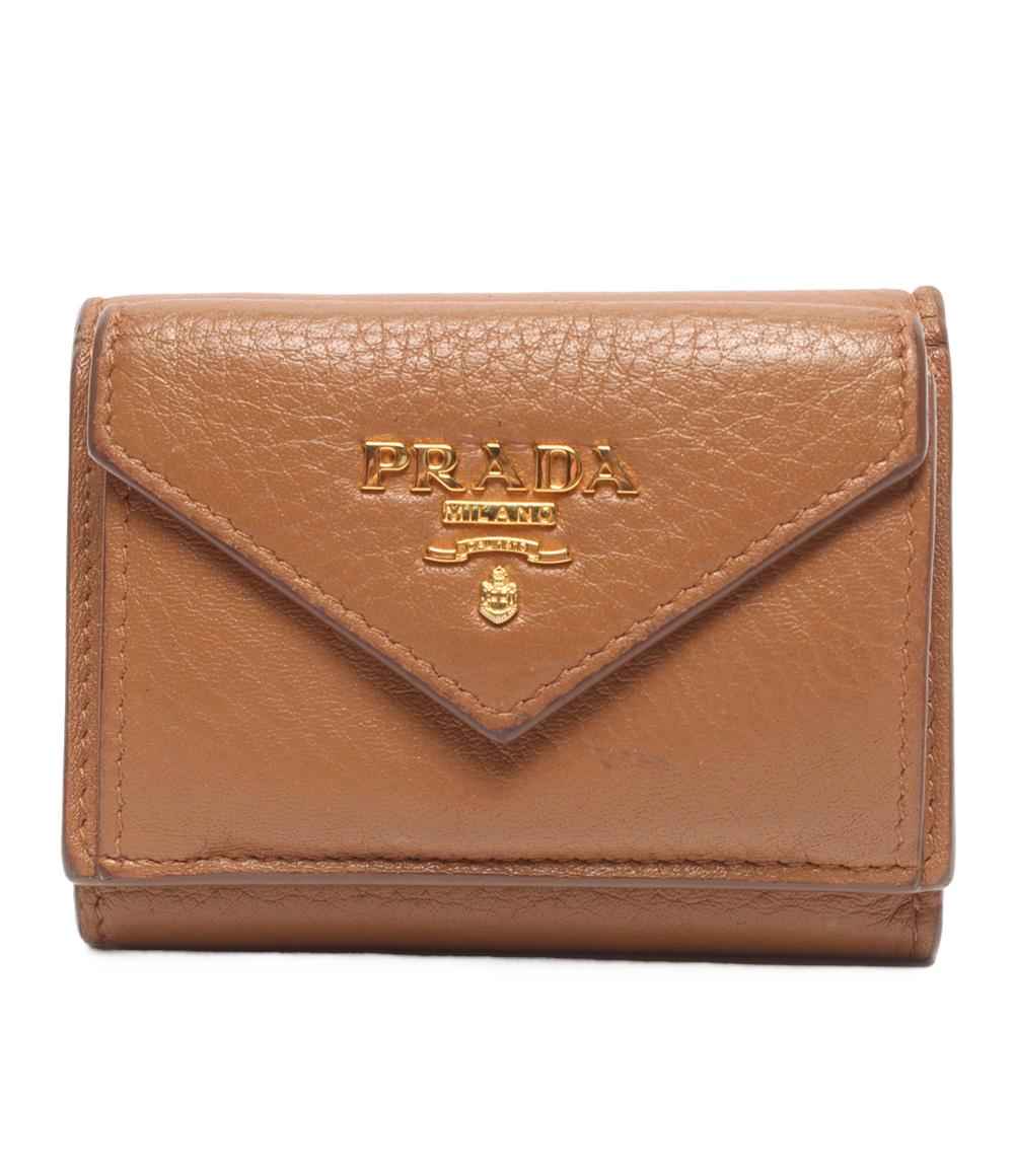 PRADA 三つ折り財布 1MH021 レディース プラダ