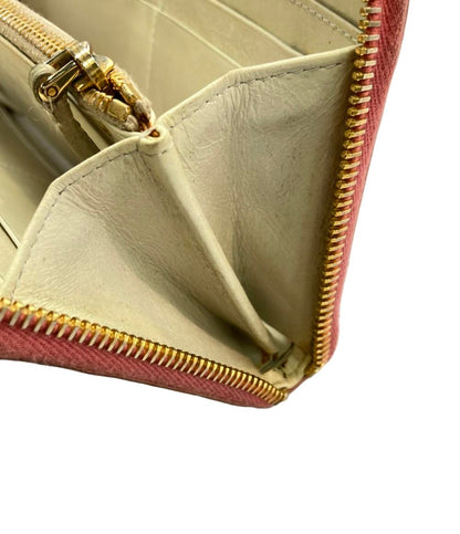 ミュウ ミュウ ラウンドファスナー長財布 レディース Miu Miu