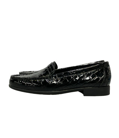 美品 Clarks ローファー クロコ型押し レディース SIZE 6 クラークス