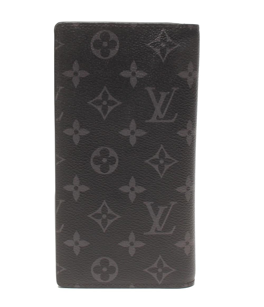LOUIS VUITTON 長財布 ポルトフォイユ・ブラザ モノグラム エクリプス 