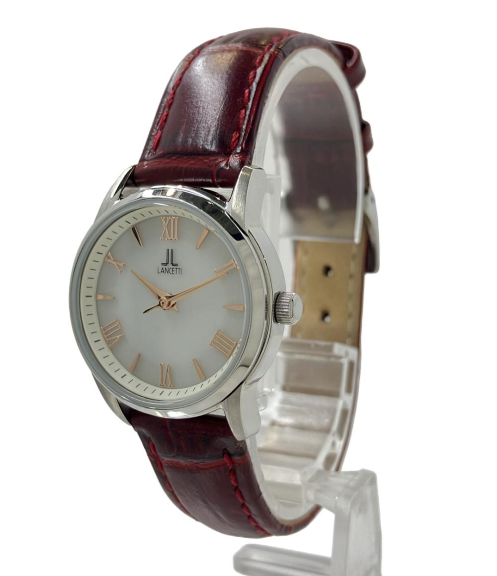 ランチェッティ 腕時計 ソーラー ホワイト LT-6864 レディース LANCETTI
