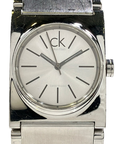 Calvin klein 腕時計 クオーツ シルバー K51221 メンズ カルバンクライン