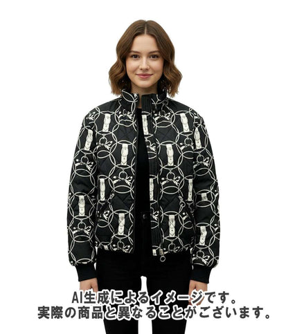 HERMES ダウンジャケット リバーシブル 27-7106 レディース SIZE 40 (S) エルメス