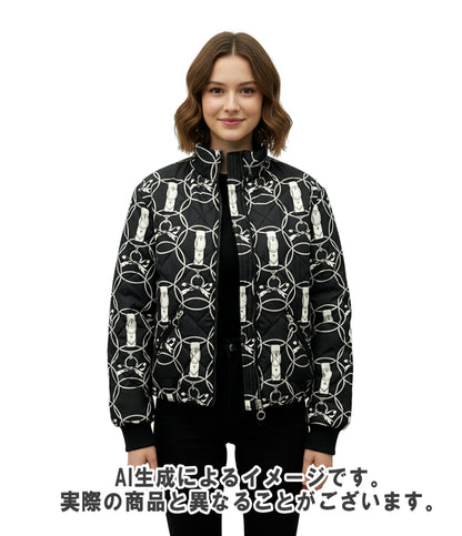 HERMES ダウンジャケット リバーシブル 27-7106 レディース SIZE 40 (S) エルメス