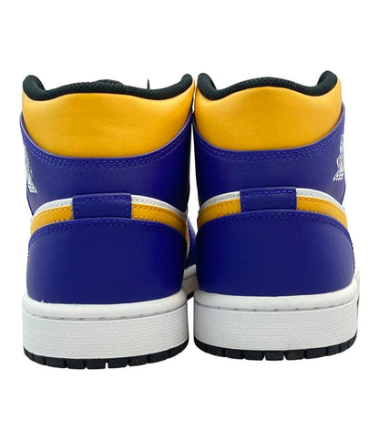 美品 ナイキ ミドルカットスニーカー AIR JORDAN 1 MID DQ8426-517 メンズ SIZE 26.5 (M) NIKE