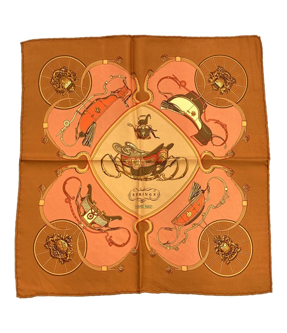 エルメス スカーフ プチカレ シルク 100% SPRINGS レディース HERMES