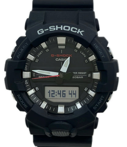 美品 CASIO 腕時計 G-SHOCK クオーツ ブラック GA-800 メンズ カシオ