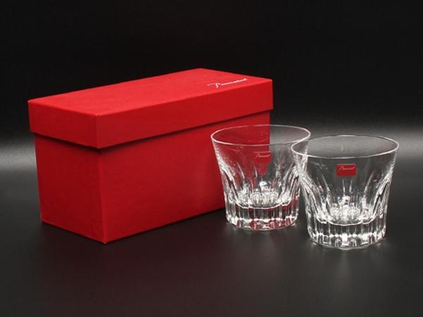 美品 Baccarat ロックグラス タンブラー 2点セット ペア エトナ バカラ