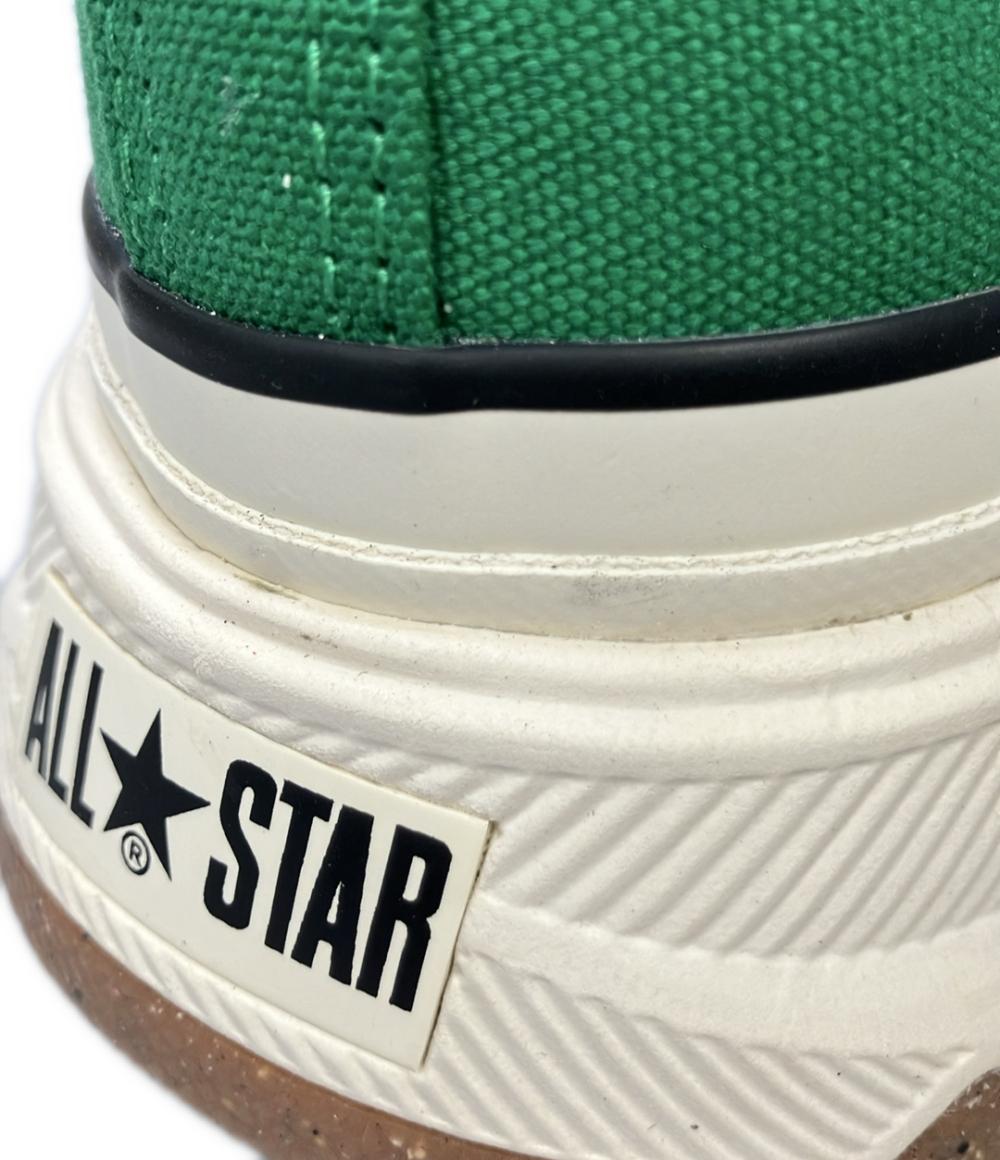 美品 CONVERSE ハイカット厚底スニーカー オールスター R トレックウェーブ ジップ ハイ 1SD839 レディース SIZE 24.5 コンバース