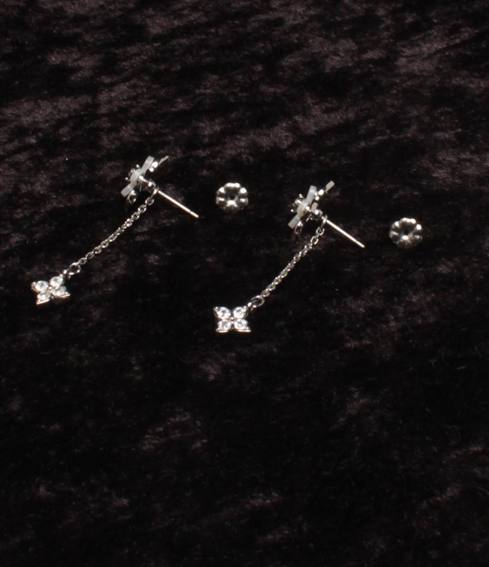 美品 ANTEPRIMA ピアス フラワーモチーフ レディース アンテプリマ