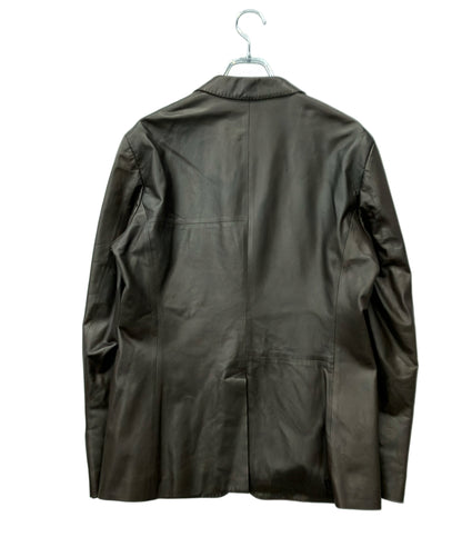 Paul Smith レザーテーラードジャケット ボタン メンズ SIZE L ポール・スミス