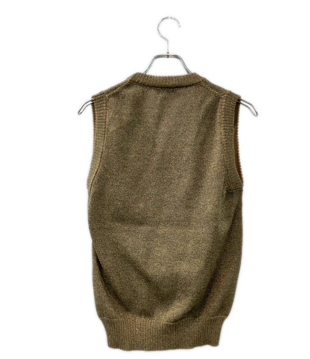 DOLCE & GABBANA ベスト ラメ メンズ SIZE 46 (M) ドルチェアンドガッバーナ