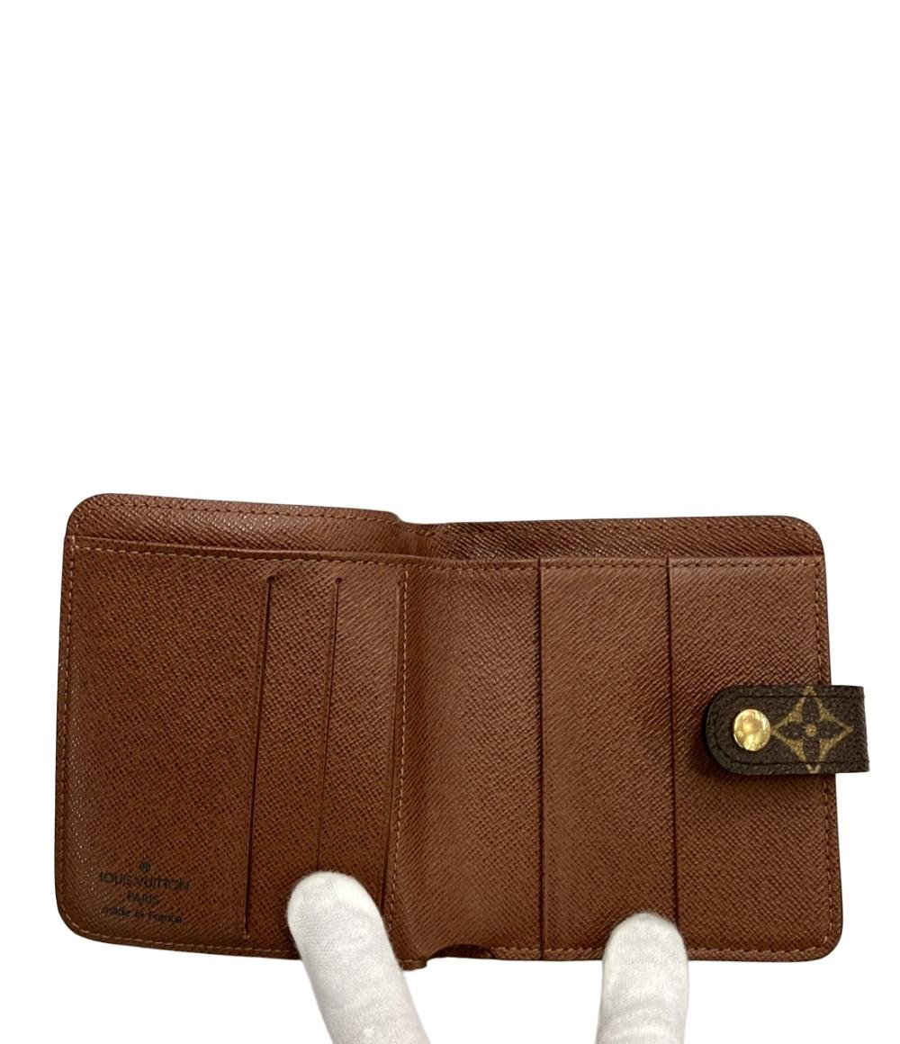 ルイ・ヴィトン 二つ折り財布 コンパクトジップ モノグラム M61667 レディース LOUIS VUITTON
