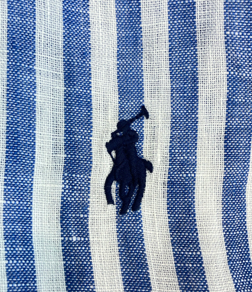 美品 POLO RALPH LAUREN 長袖シャツ ストライプ メンズ SIZE M ポロ・ラルフローレン