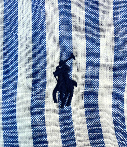 美品 POLO RALPH LAUREN 長袖シャツ ストライプ メンズ SIZE M ポロ・ラルフローレン