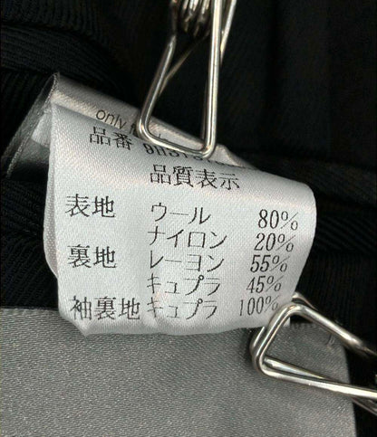 DIOR HOMME チェスターコート ラップ ブラック ウール 09AW 9H3131800315 メンズ SIZE 46 (M) ディオール・オム