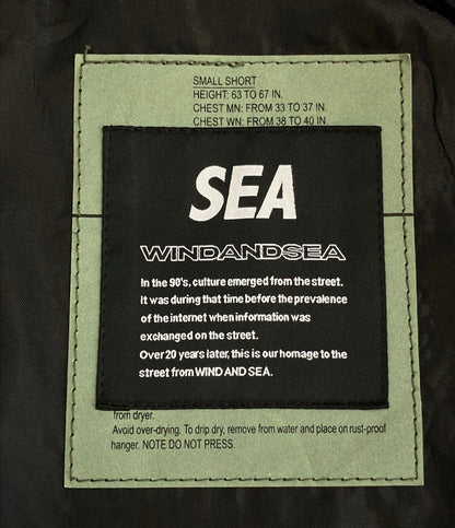 WIND AND SEA リフレック ウォータープルーフ パーカー メンズ SIZE S ウィンダンシー