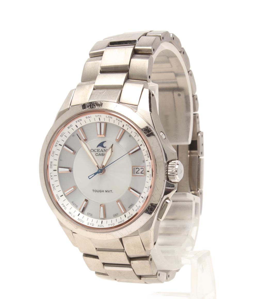 カシオ 腕時計 オシアナス OCEANUS ソーラー OCW-S100-7A2JF メンズ CASIO