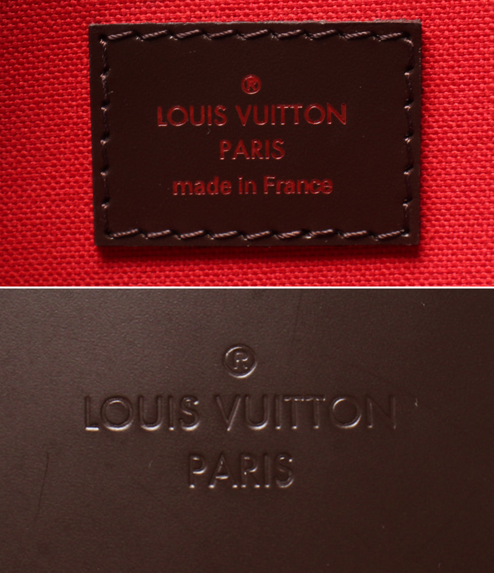 美品 LOUIS VUITTON トートバッグ ヴァローナGM ダミエ エベヌ N41119 レディース ルイ・ヴィトン