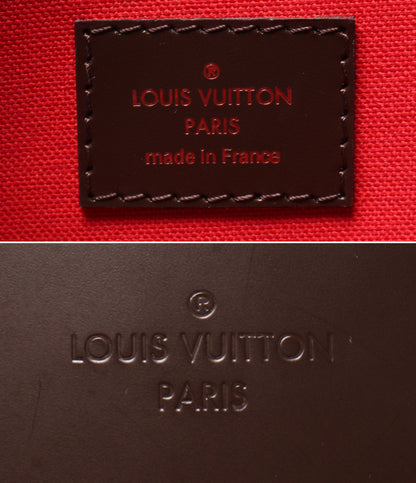 美品 LOUIS VUITTON トートバッグ ヴァローナGM ダミエ エベヌ N41119 レディース ルイ・ヴィトン
