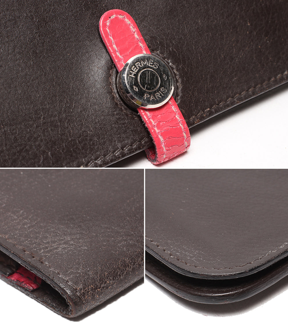 HERMES 長財布 □K刻印 シルバー金具 ドゴンGM レディース エルメス