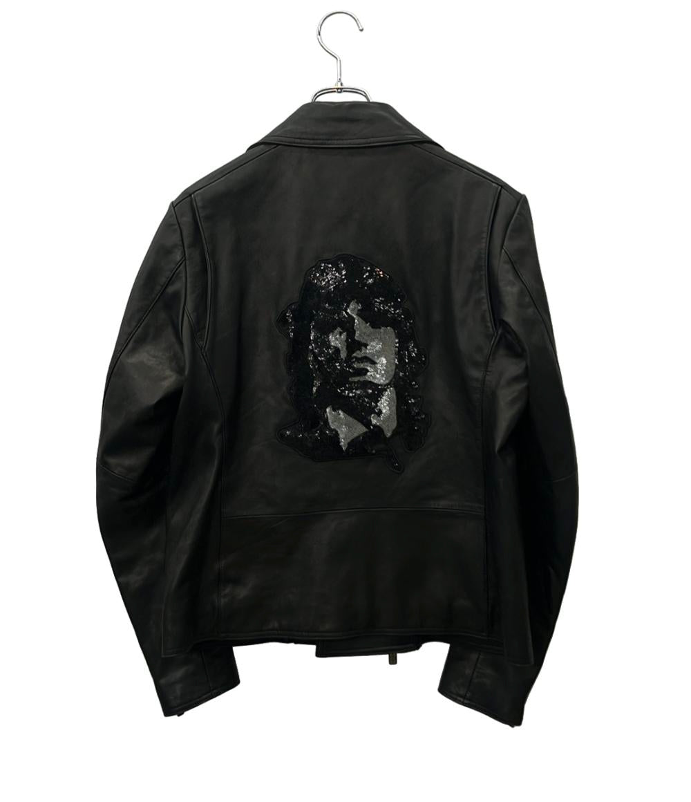 Dartin Bonaparto ライダースジャケット ダブル スパンコール カジュアル メンズ SIZE 48 (L) ダルタンボナパルト