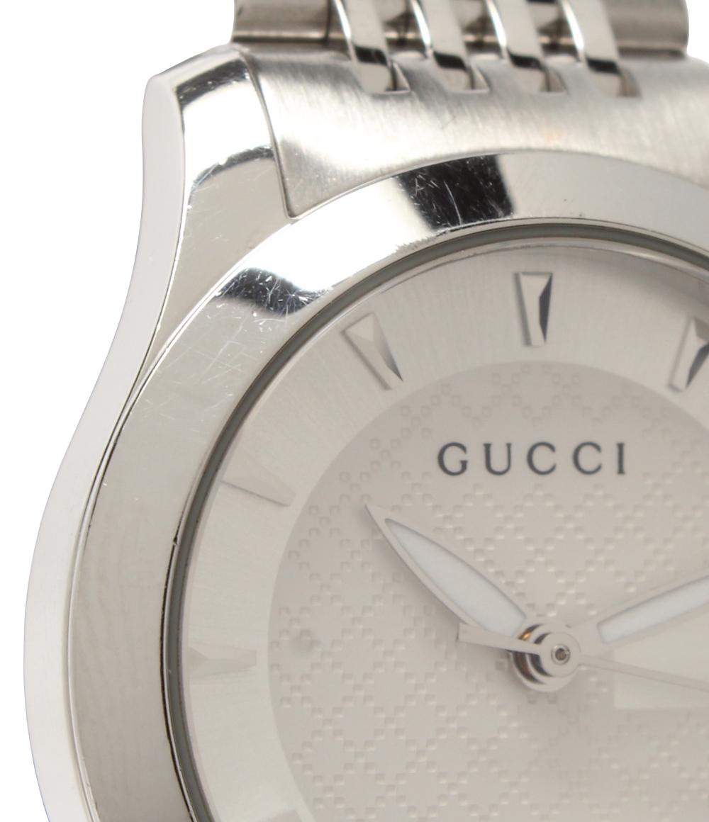 GUCCI 腕時計 Gタイムレス クオーツ ホワイト 126.5 レディース グッチ