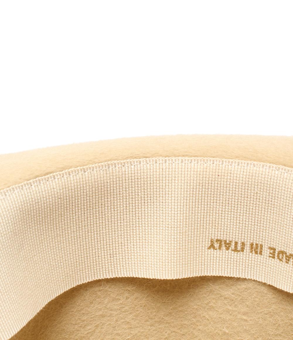 美品 HERMES ラビットフェルトハット カシミヤ100％ レディース SIZE 59 エルメス