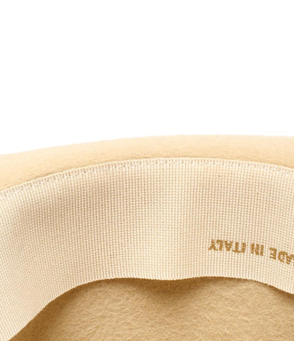 美品 HERMES ラビットフェルトハット カシミヤ100％ レディース SIZE 59 エルメス