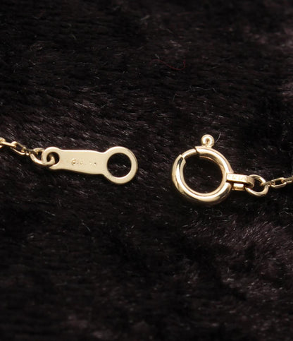 美品 クロチェ ネックレス K10 ホワイトオパール レディース Cloche