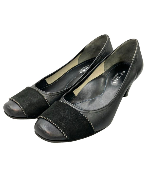 REGAL platinum ラウンドトゥパンプス レディース SIZE 23.0 (M