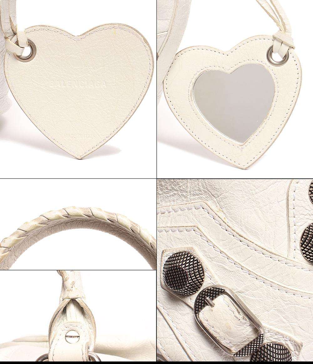 バレンシアガ 2way レザー ショルダーバッグ シルバー金具 ルカゴールXS レディース BALENCIAGA