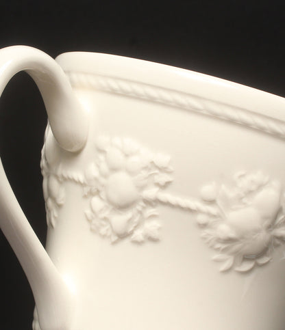 美品 WEDGWOOD マグカップ 2点セット ペア フェスティビティ アイボリー ブルー ウェッジウッド