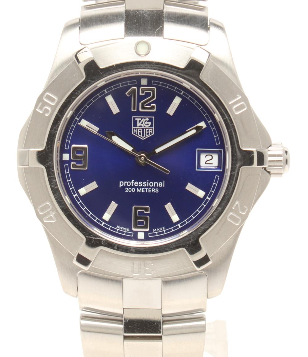 美品 TAG HEUER 腕時計 エクスクルーシブ クオーツ ブルー系 WN1112 メンズ タグホイヤー