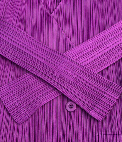 PLEATS PLEASE 長袖 カーディガン レディース SIZE 3 プリーツプリーズ