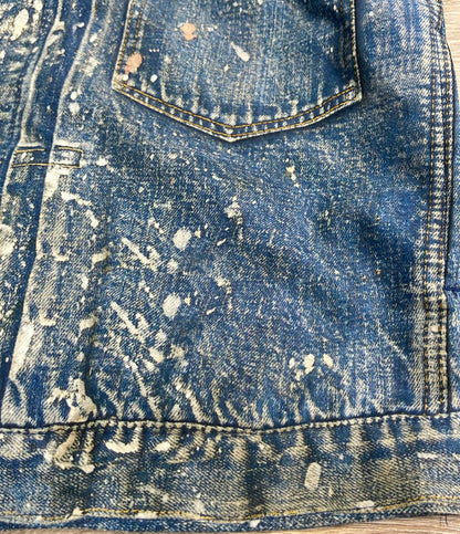 TOLQ トロンプルイユ　プリンテッドデニムジャケット メンズ SIZE 38 (S) トルク