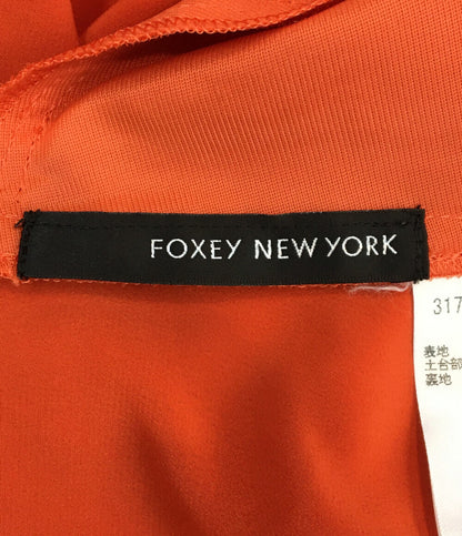 フォクシー  ワンピース ブロッサムシフォン オレンジ フェアリージョーゼット      レディース SIZE 38 (S) foxey