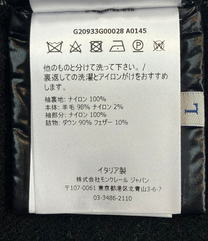MONCLER ドレープポンチョ MANTELLA マンテラ ダウン G20933G00028 レディース SIZE L モンクレール