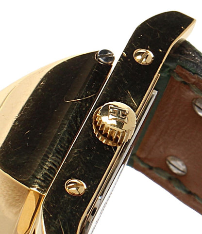 HERMES 腕時計 クオーツ ホワイト ME1.201 レディース エルメス