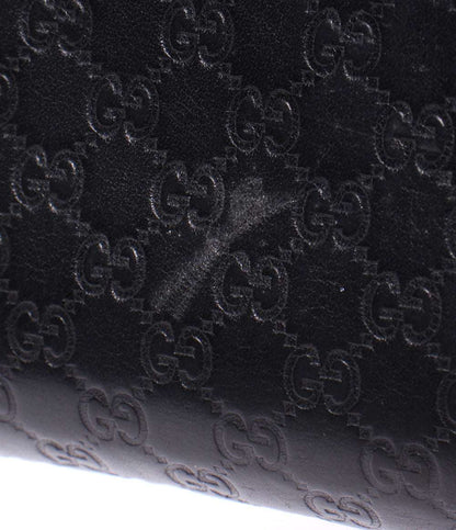 GUCCI ラウンドファスナー長財布 マイクログッチシマ 309758 496085 レディース グッチ